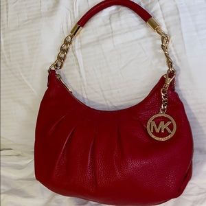 Michael Kors red purse